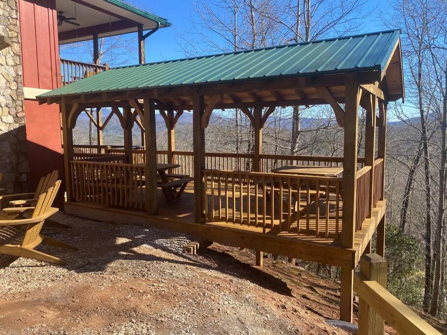 Red Rooster Family Cabin W/Hot Tub+Fire Pit+View Franklin Kültér fotó