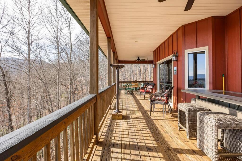 Red Rooster Family Cabin W/Hot Tub+Fire Pit+View Franklin Kültér fotó