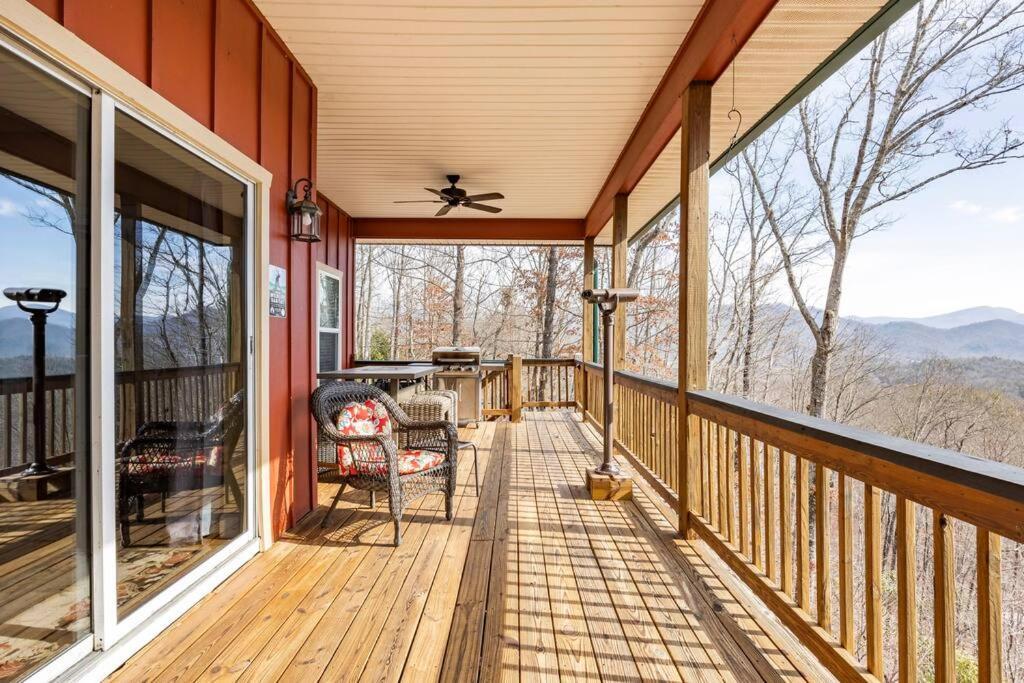 Red Rooster Family Cabin W/Hot Tub+Fire Pit+View Franklin Kültér fotó